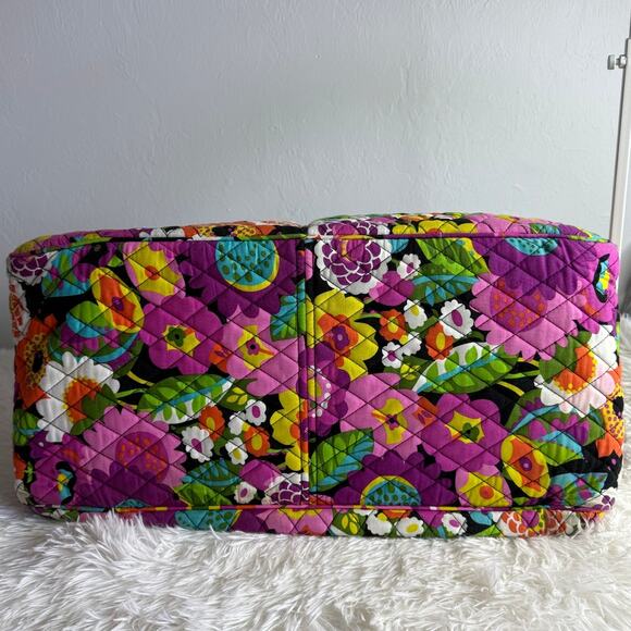Vera Bradley Large Weekend Va Va Bloom Tote Shoulder Bag - Picture 5 of 11